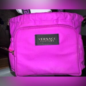 Versace Fuchsia Cosmetic Bag